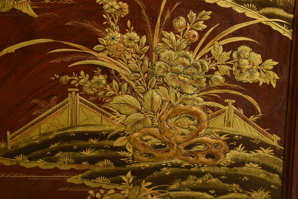 Victorian triple wardrobe chinoiserie  Holland and sons  View VIII