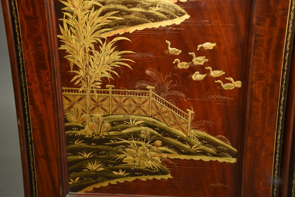 Victorian triple wardrobe chinoiserie  Holland and sons  View IX