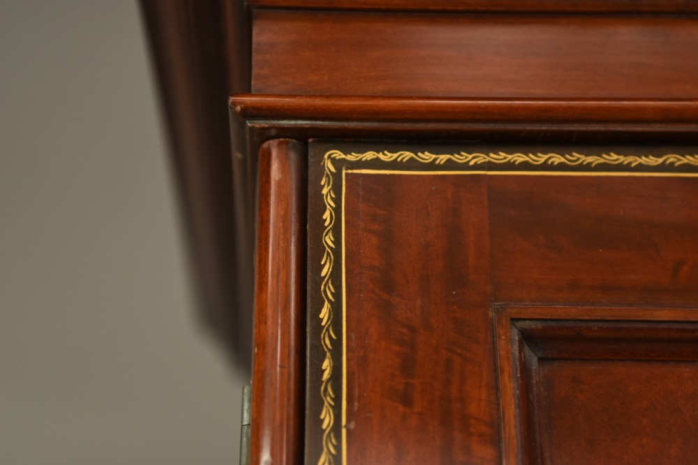 Victorian triple wardrobe chinoiserie  Holland and sons  View XIII