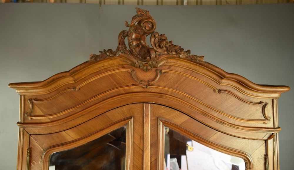 French two door armoire wardrobe  View II