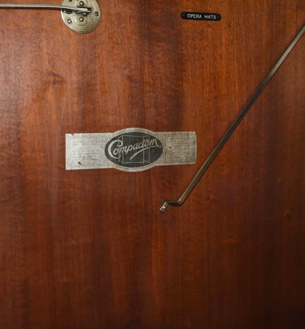 Art Deco walnut deep door compactom wardrobe  View VI