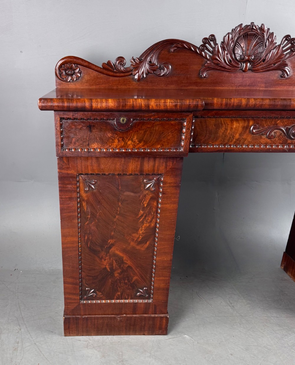 Regency mahogany sideboard  View II
