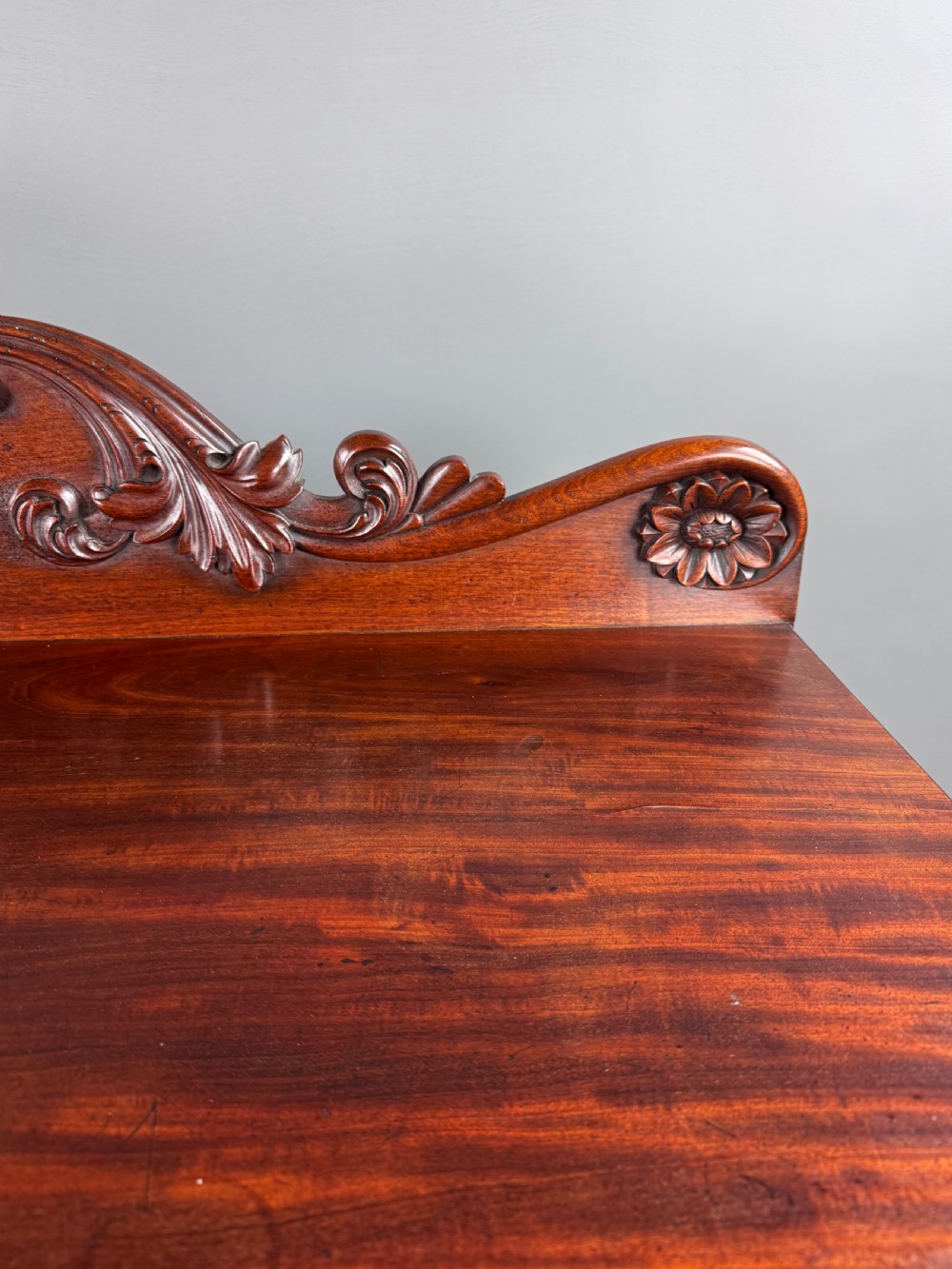 Regency mahogany sideboard  View VI