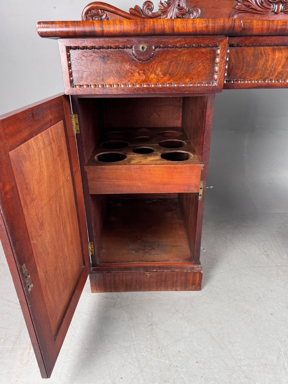 Regency mahogany sideboard  View IX