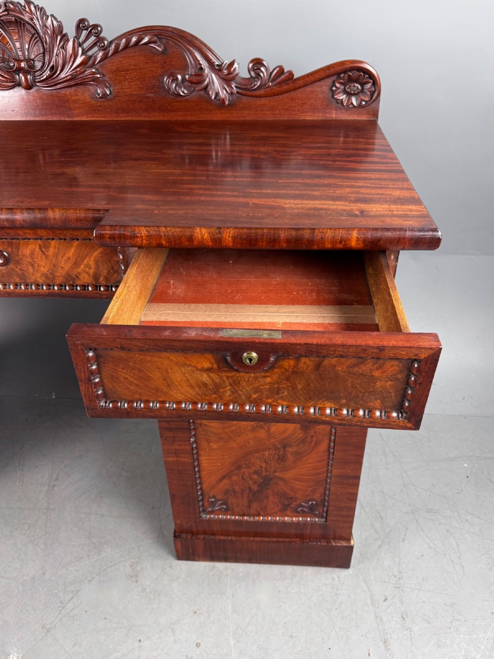 Regency mahogany sideboard  View XII