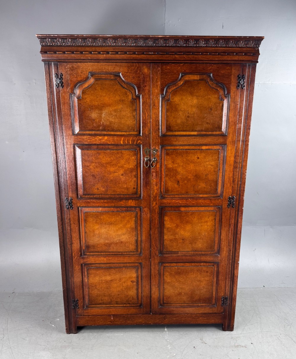 Ipswich oak double wardrobe 