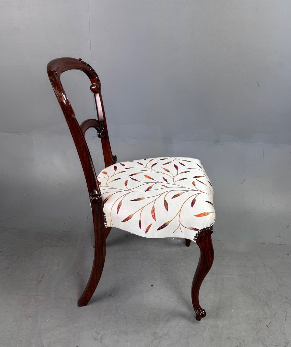 set of six rosewood dining chairs  View IV