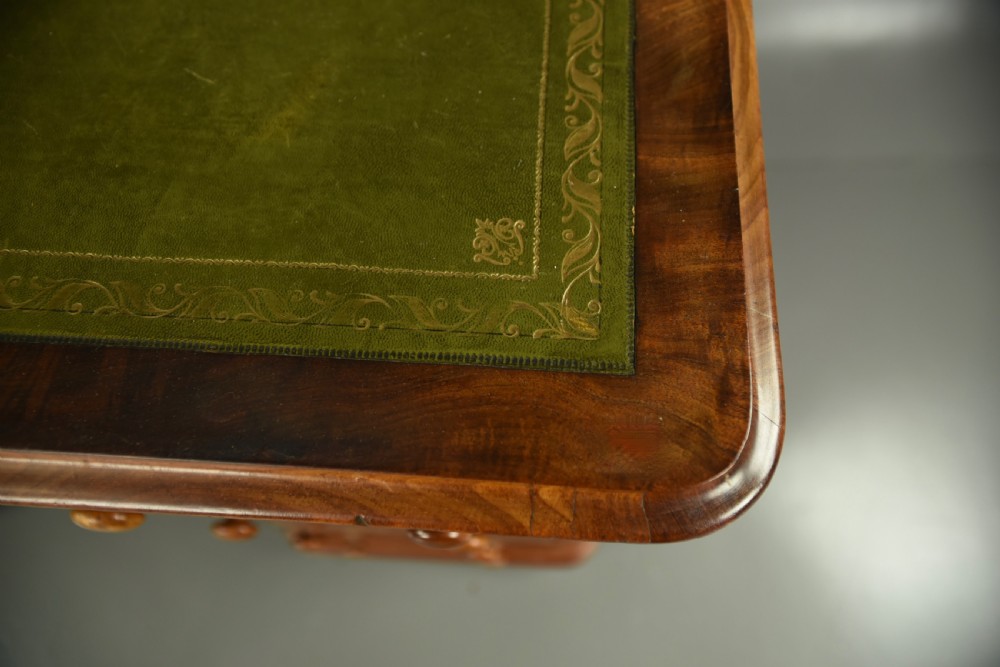 Victorian pedestal desk  View VIII