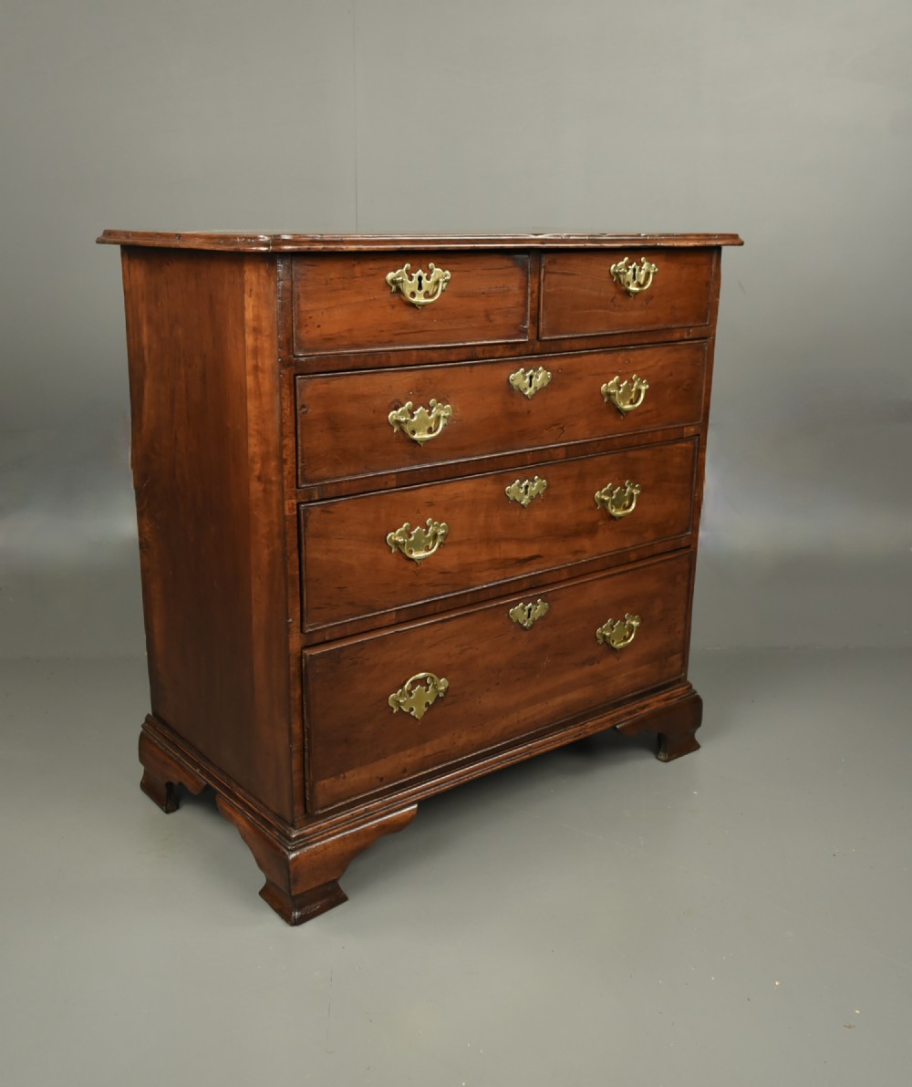 Georgian Fruitwood chest of drawers  View IV