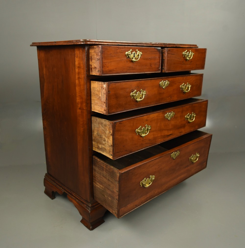 Georgian Fruitwood chest of drawers  View VI