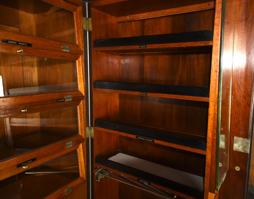 Art Deco walnut deep door compactom wardrobe  View VII