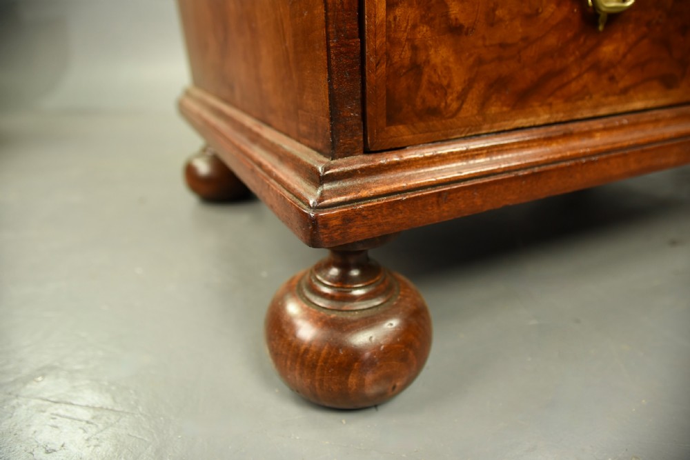 Pair of Georgian walnut chests of drawers  View VI