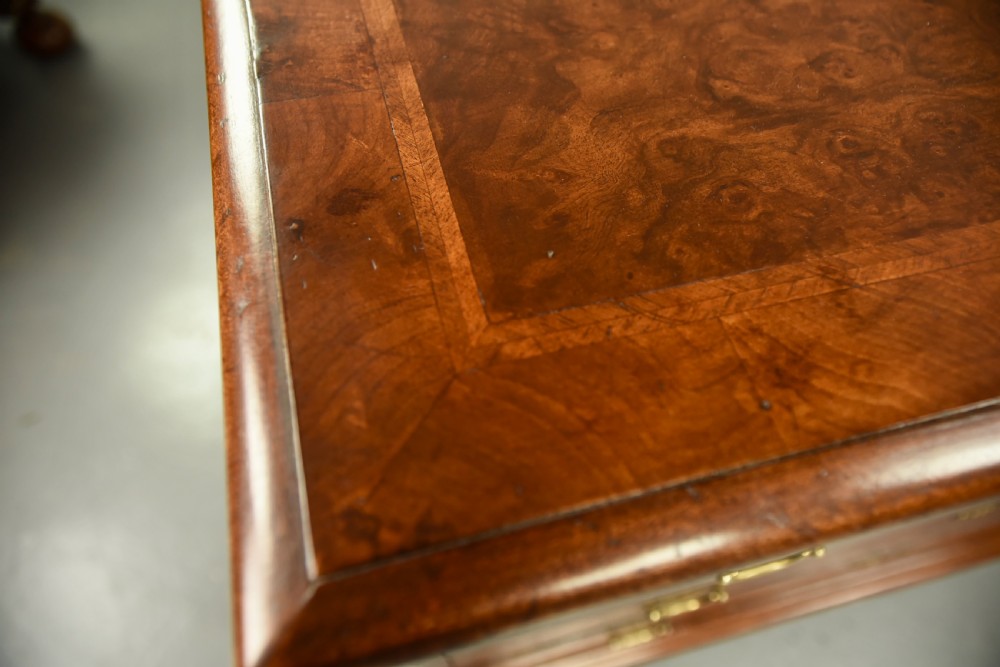 Pair of Georgian walnut chests of drawers  View VIII