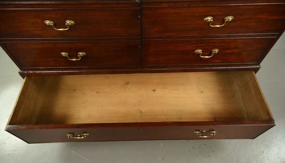 Georgian mahogany wardrobe flat packs  View V