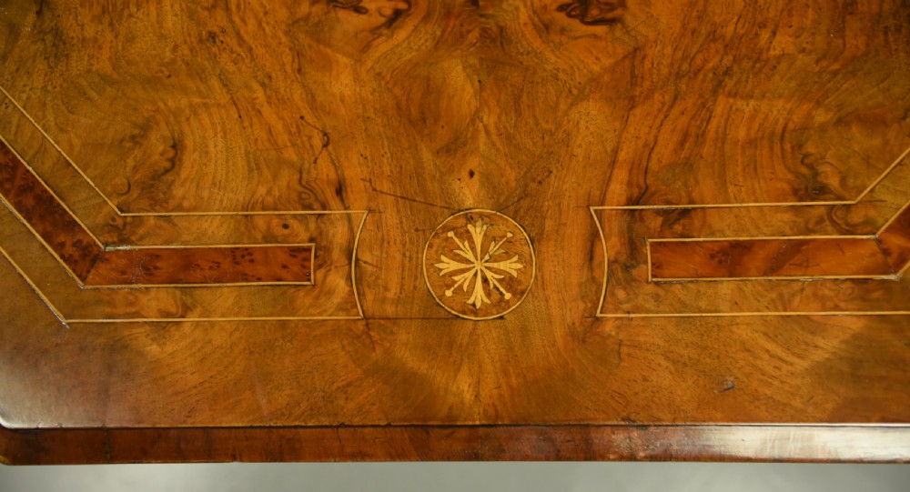 Victorian walnut coffee table  View IV