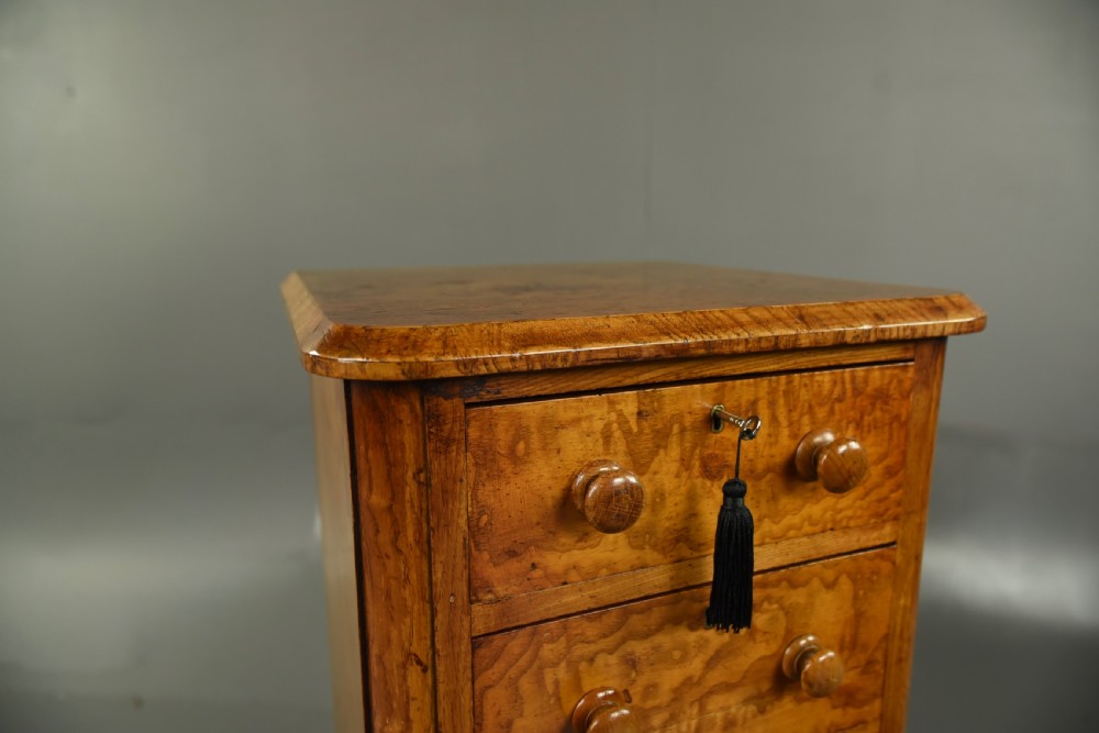 Pair of victorian bedside chests of drawers  View VI