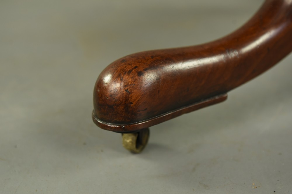 Georgian mahogany supper table  View VI