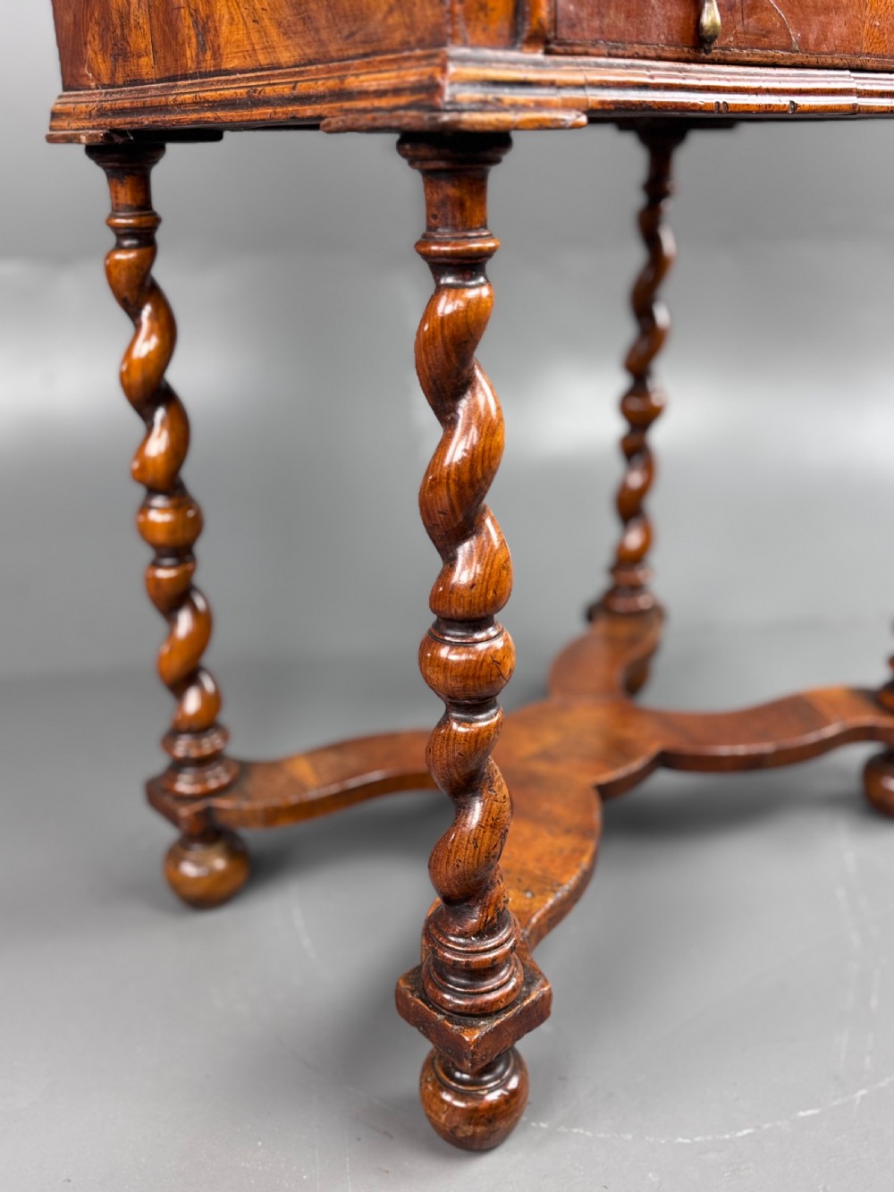 Queen Anne walnut bureau  View VII