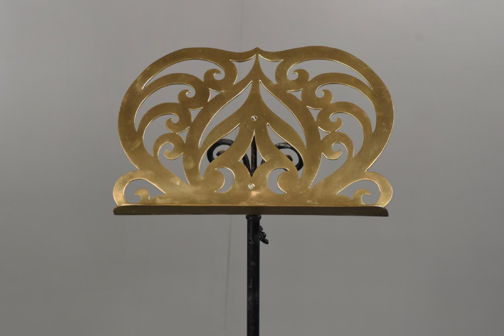 Antique Victorian music stand  View II