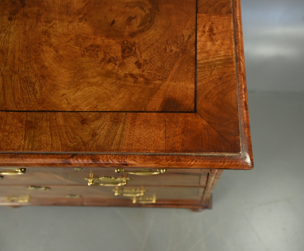 Queen Anne walnut chest of drawers  View V