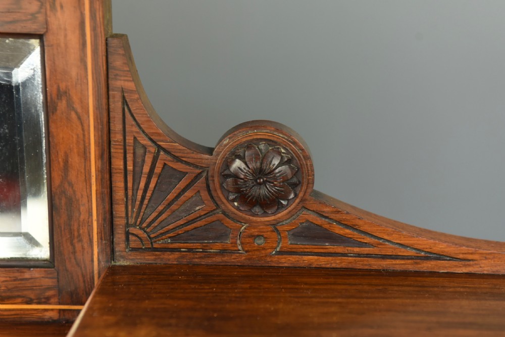 19th century Rosewood writing table desk Edwards & Roberts  View VII
