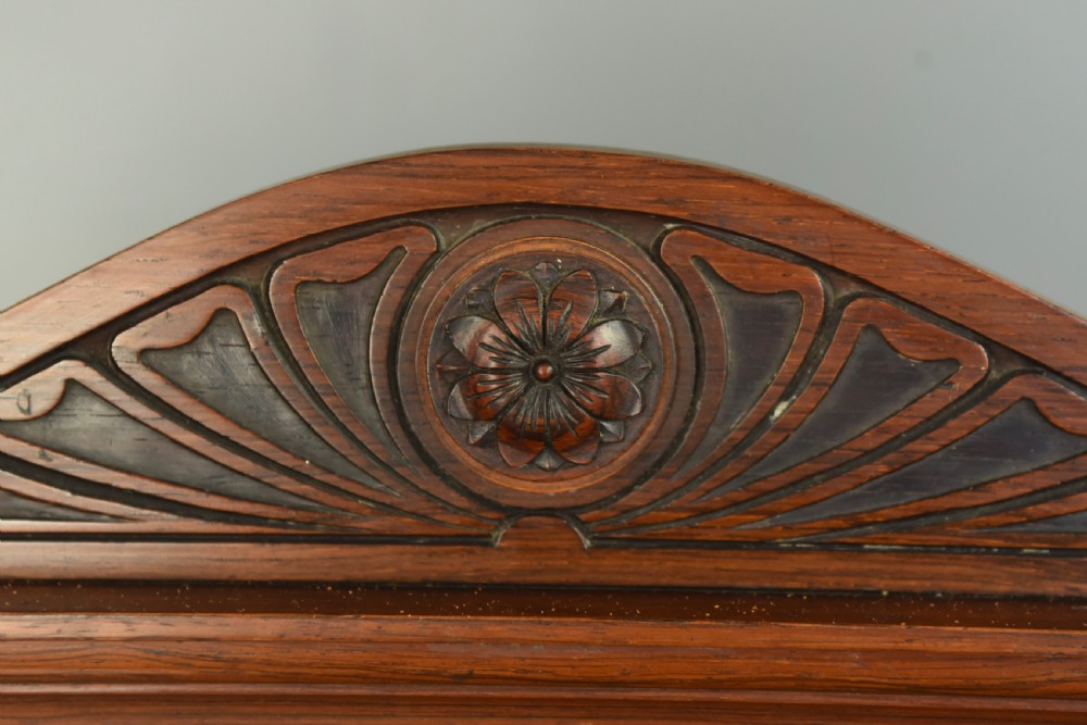 19th century Rosewood writing table desk Edwards & Roberts  View VIII