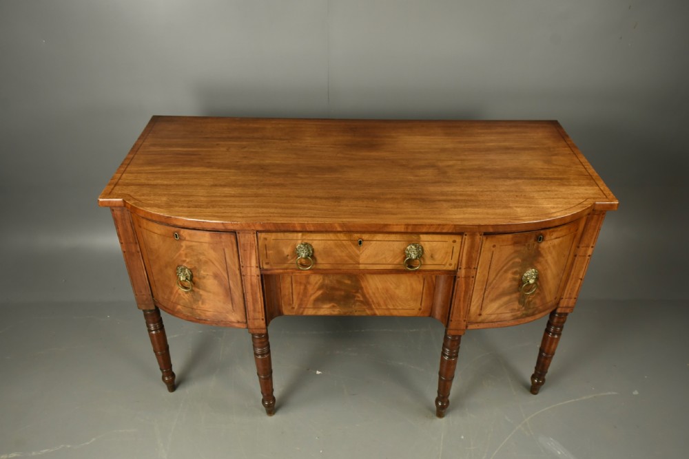 Georgian mahogany sideboard  View II