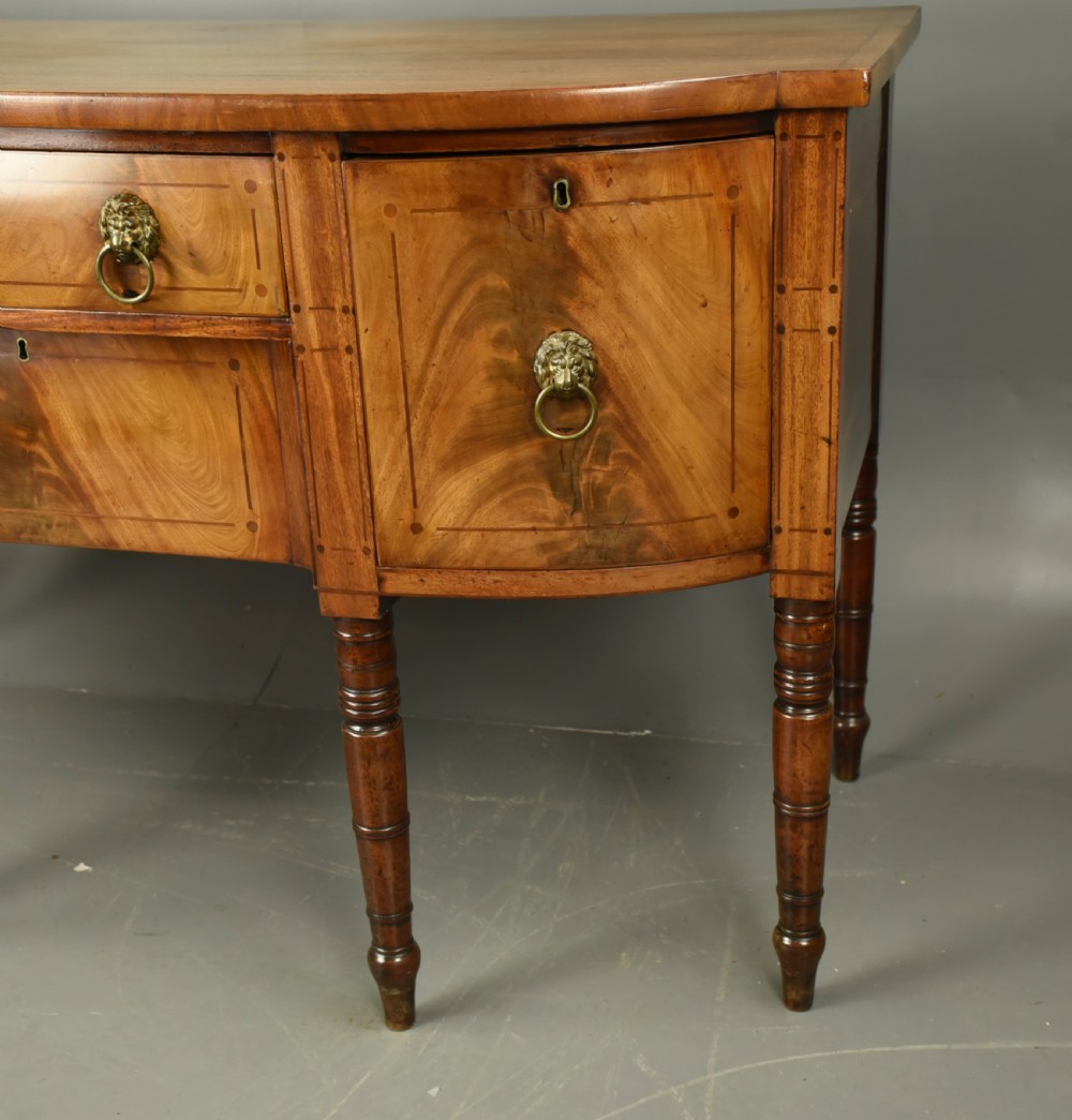 Georgian mahogany sideboard  View III