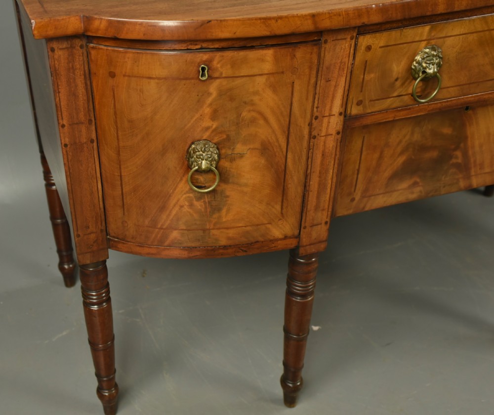 Georgian mahogany sideboard  View IV
