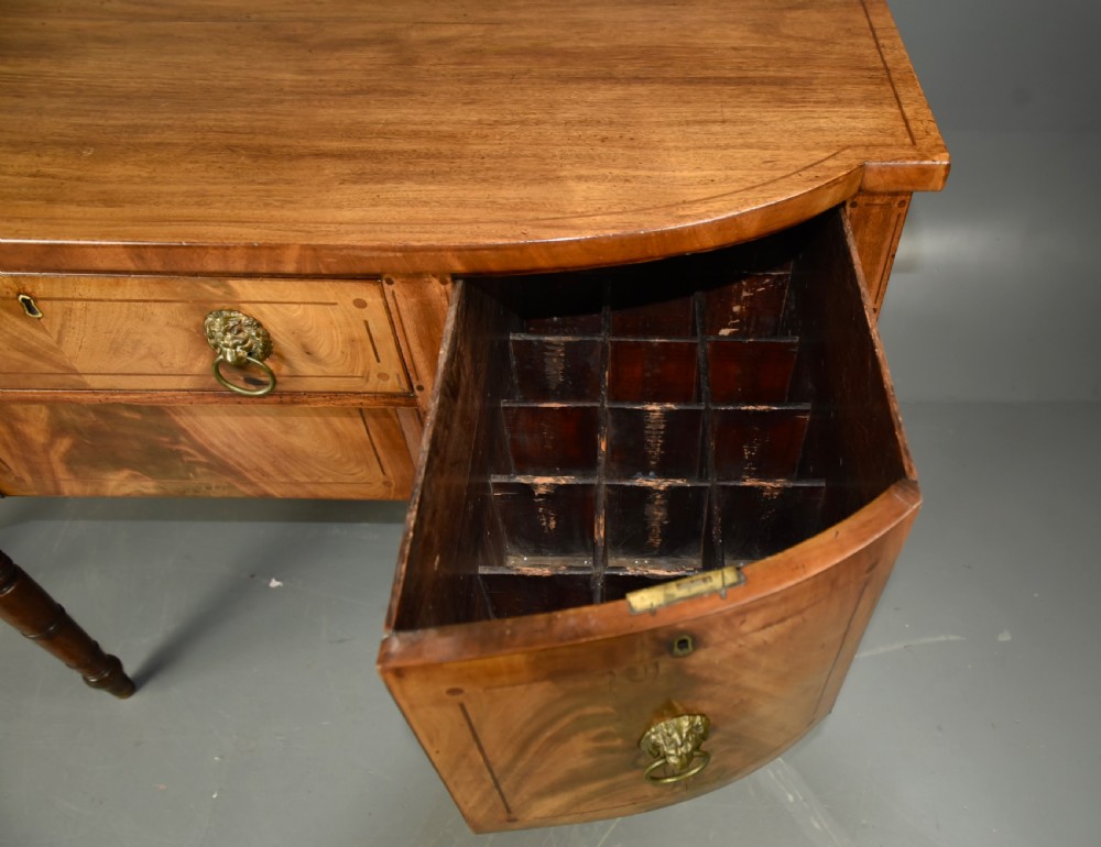 Georgian mahogany sideboard  View VII