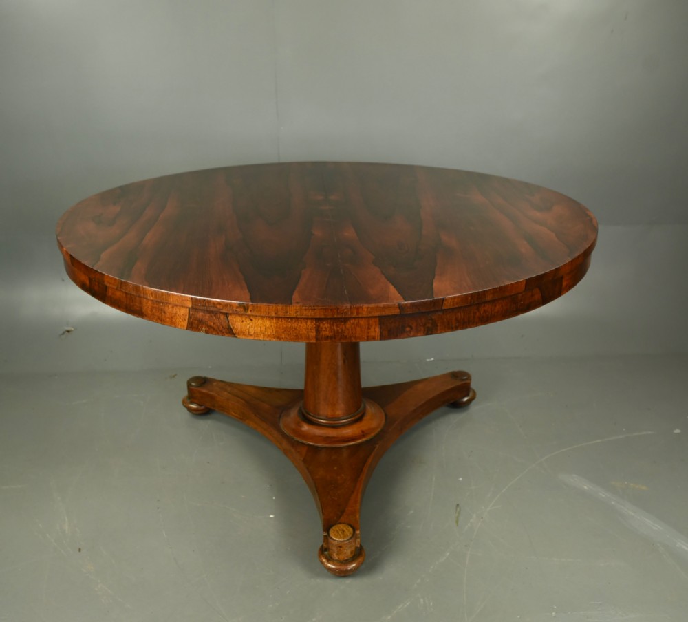 Regency Rosewood dining table  View II