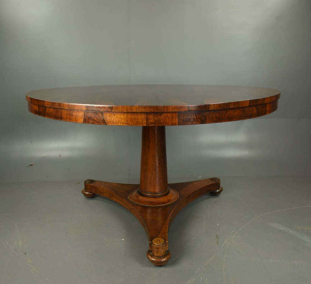Regency Rosewood dining table  View III
