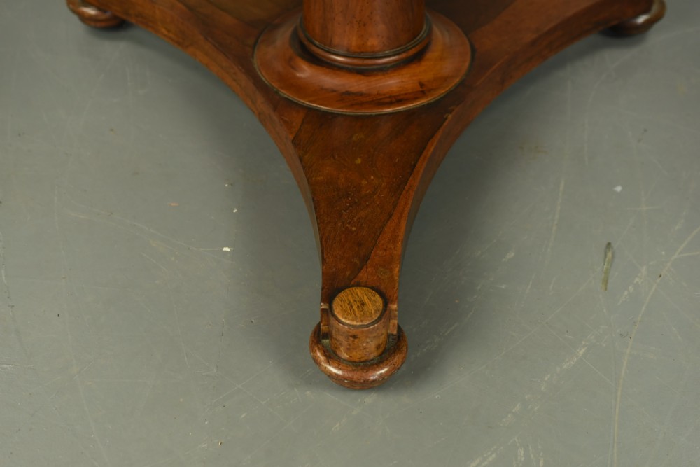 Regency Rosewood dining table  View IV