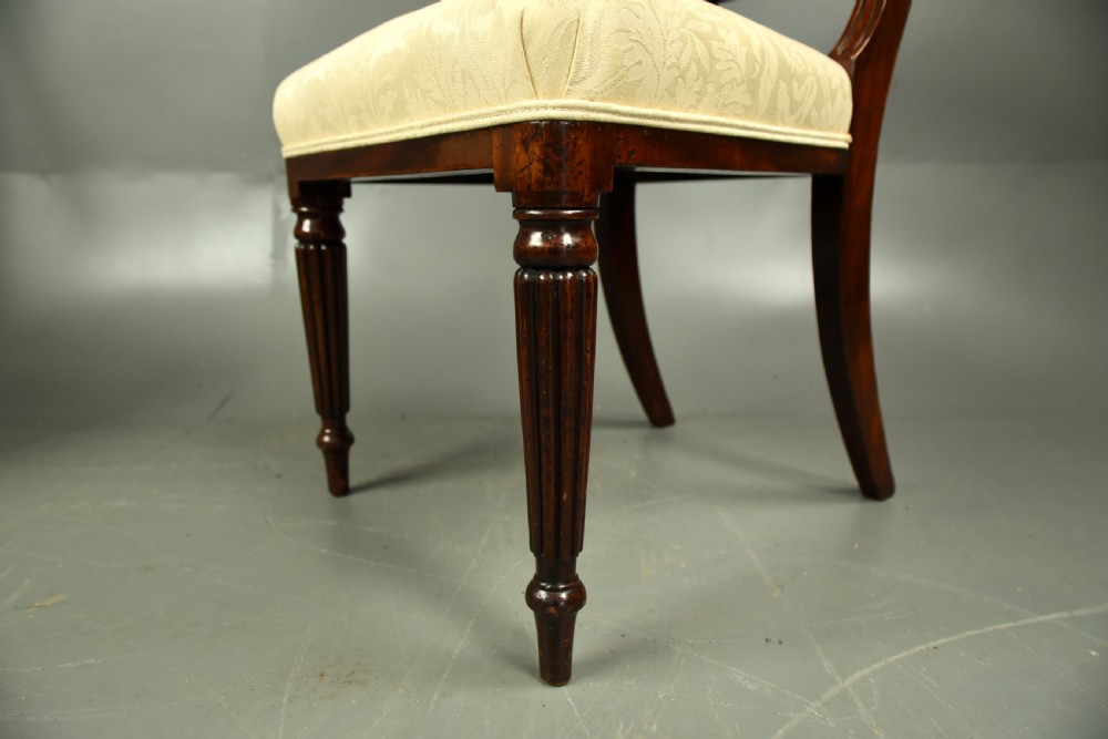 Set of six Regency dining chairs  View VIII