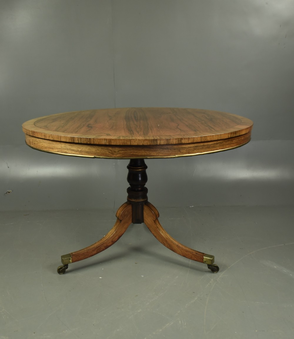 Regency Rosewood centre table 