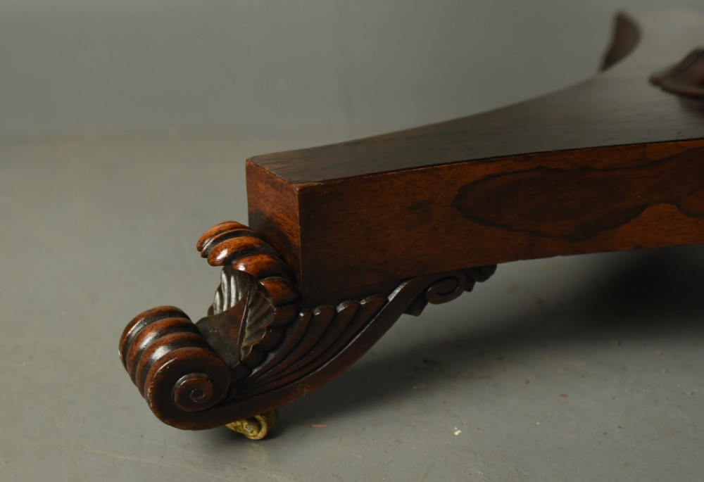 Regency Rosewood dining/centre table  View IV