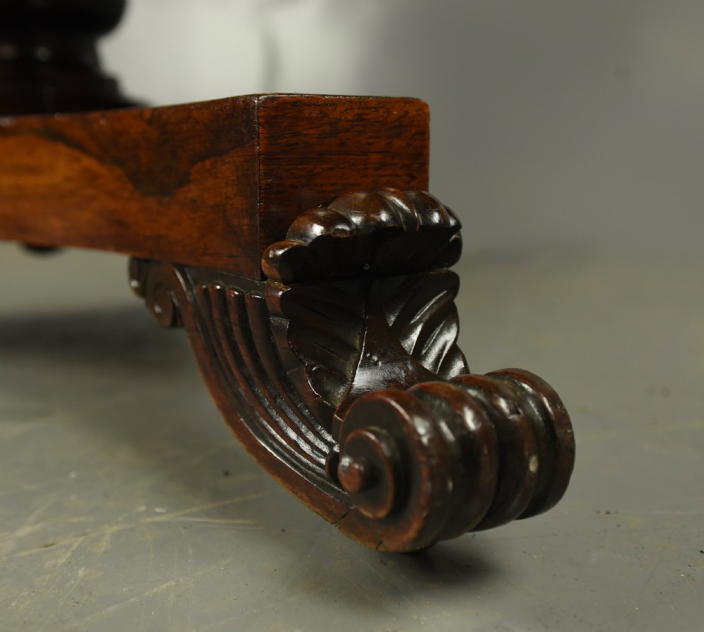 Regency Rosewood dining/centre table  View V
