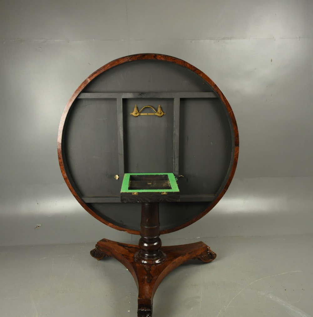 Regency Rosewood dining/centre table  View VI