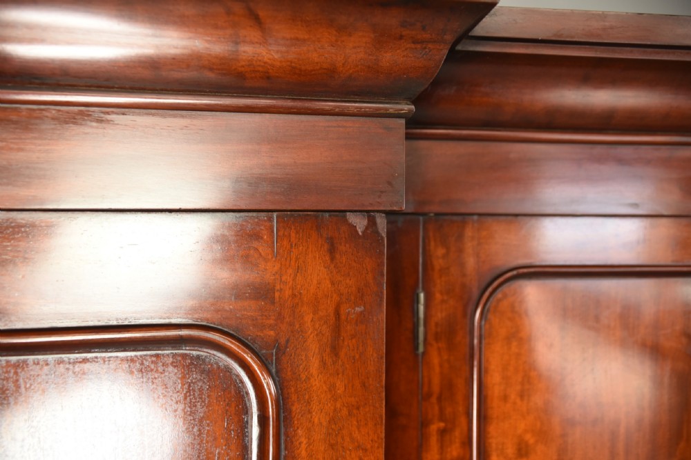 Victorian mahogany compactum wardrobe by Heal & son London View IV