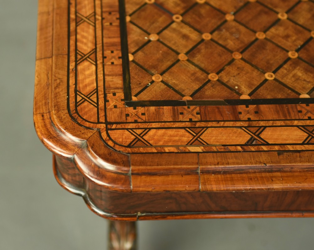 Victorian walnut coffee table  View V