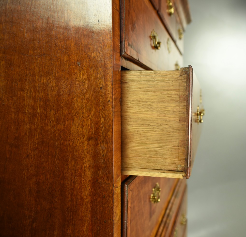 18th century Georgian walnut chest on chest  View VI