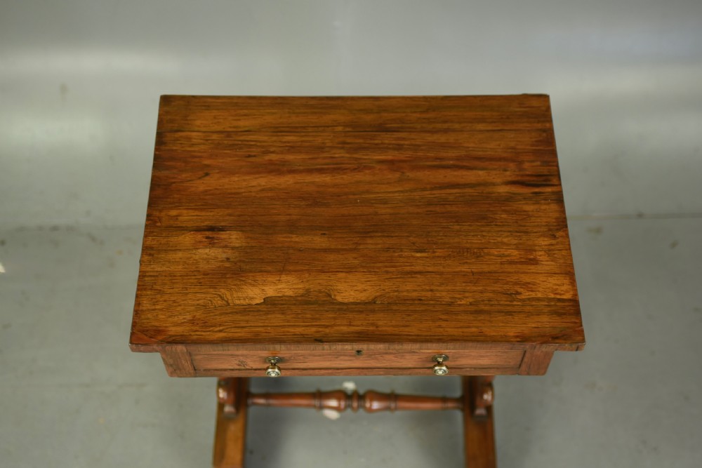 Regency Rosewood lamp table  View V