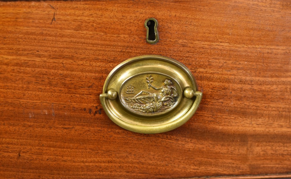 Georgian mahogany gentleman's wardrobe  View VI