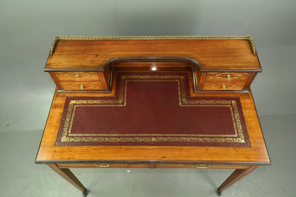 rosewood ladies writing desk  View III