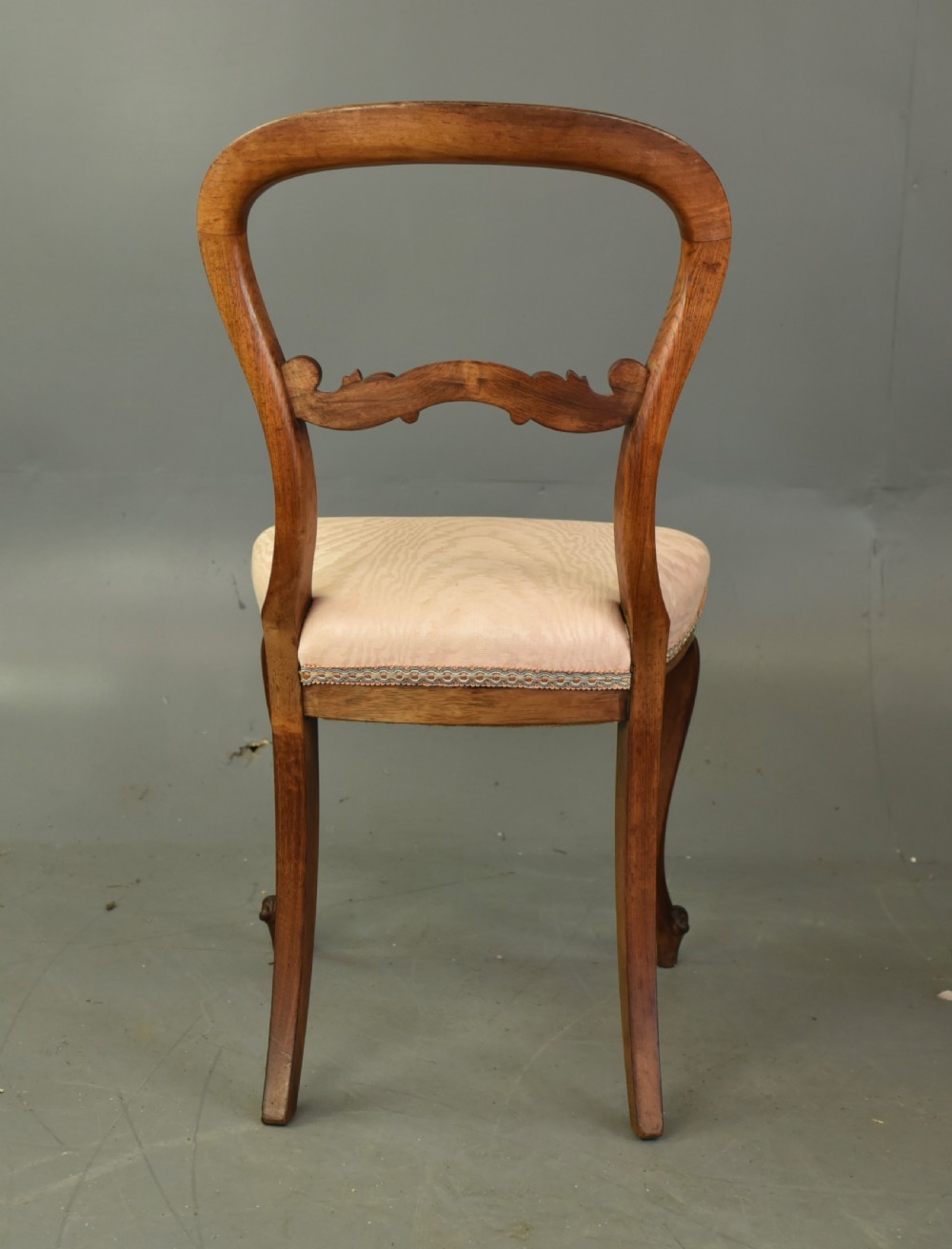 Set of six Victorian rosewood dining chairs  View V
