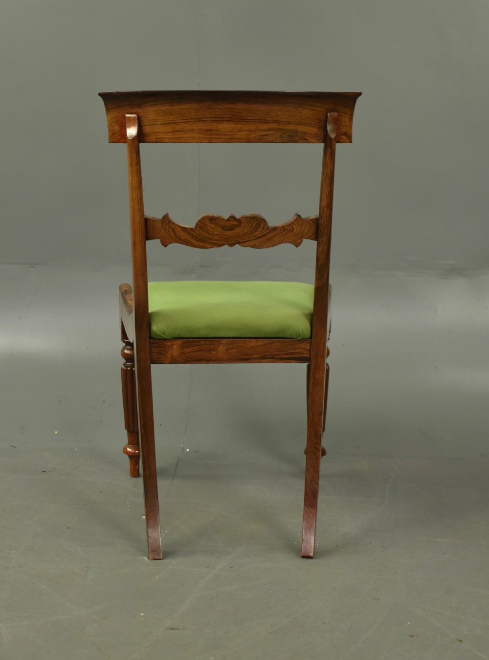 Set of six Regency dining chairs  View V