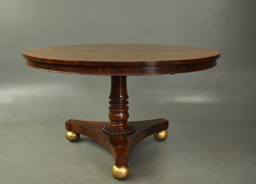 Regency rosewood dining table /centre table  View III