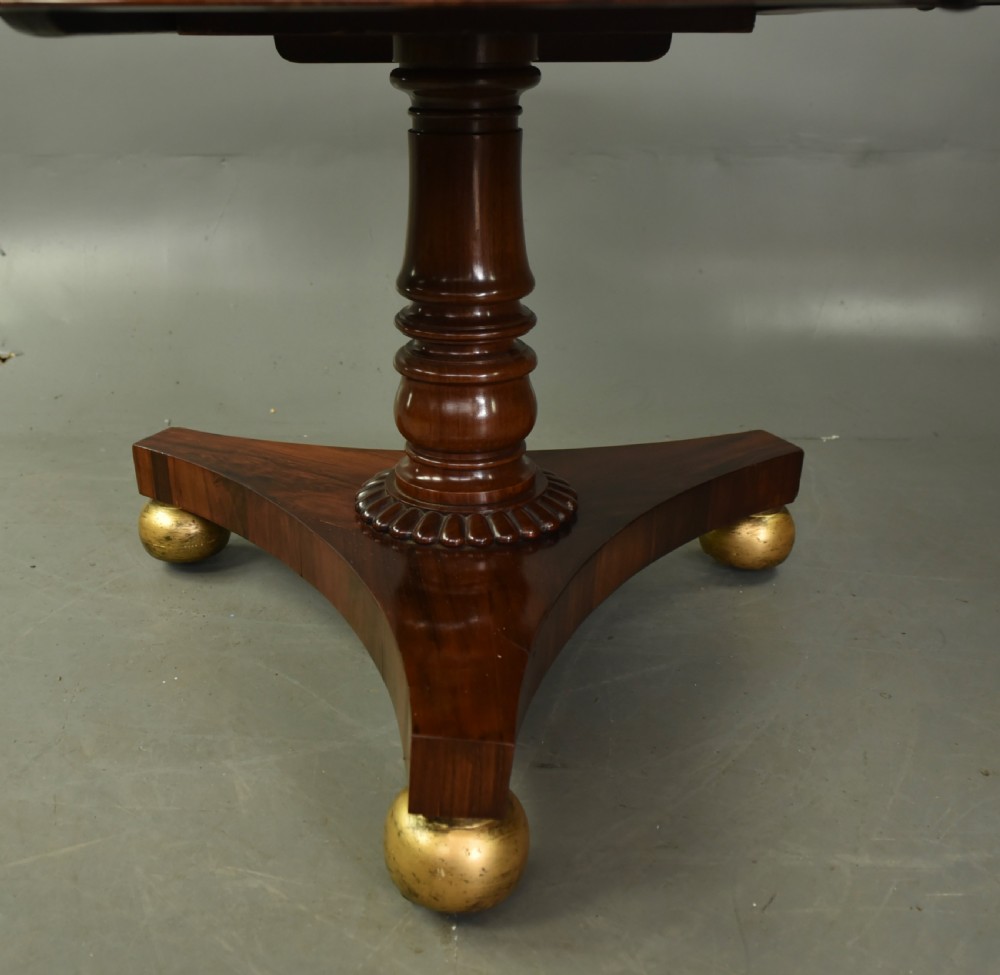 Regency rosewood dining table /centre table  View IV