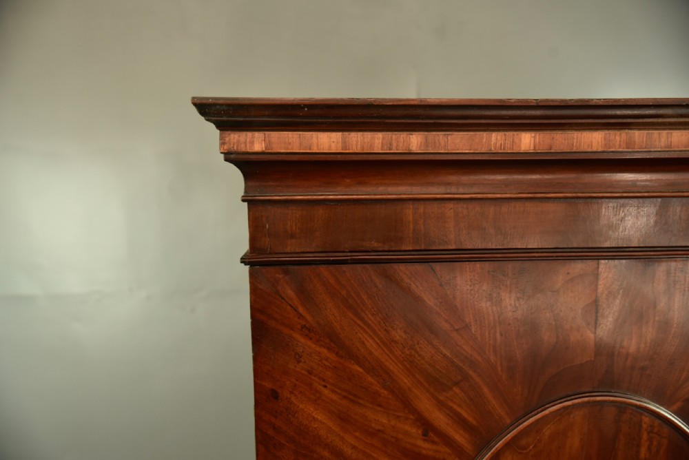 Georgian mahogany Gentlemans wardrobe  View IV