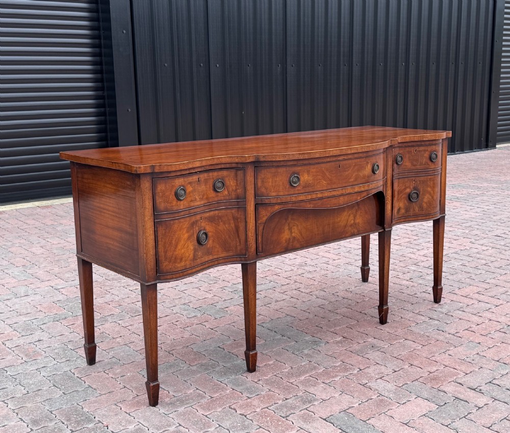 Georgian mahogany sideboard View II